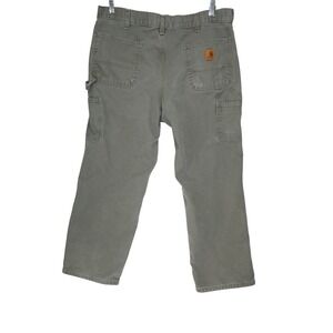Carhartt Dungaree Fit Pants Men 35x28* Canvas Cargo Workwear Gorpcore Utility